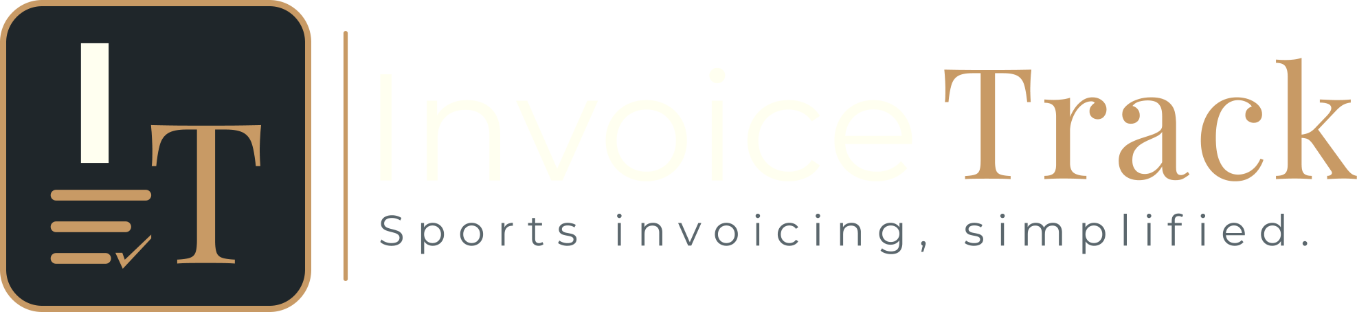 InvoiceTrack — Sports invoicing, simplified.